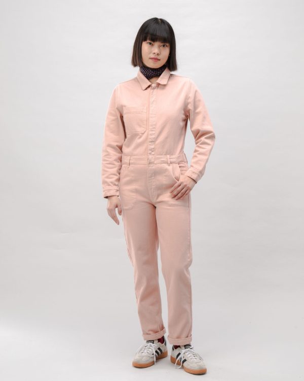 Cotton Twill Boiler Suit Rose Online Hot Sale