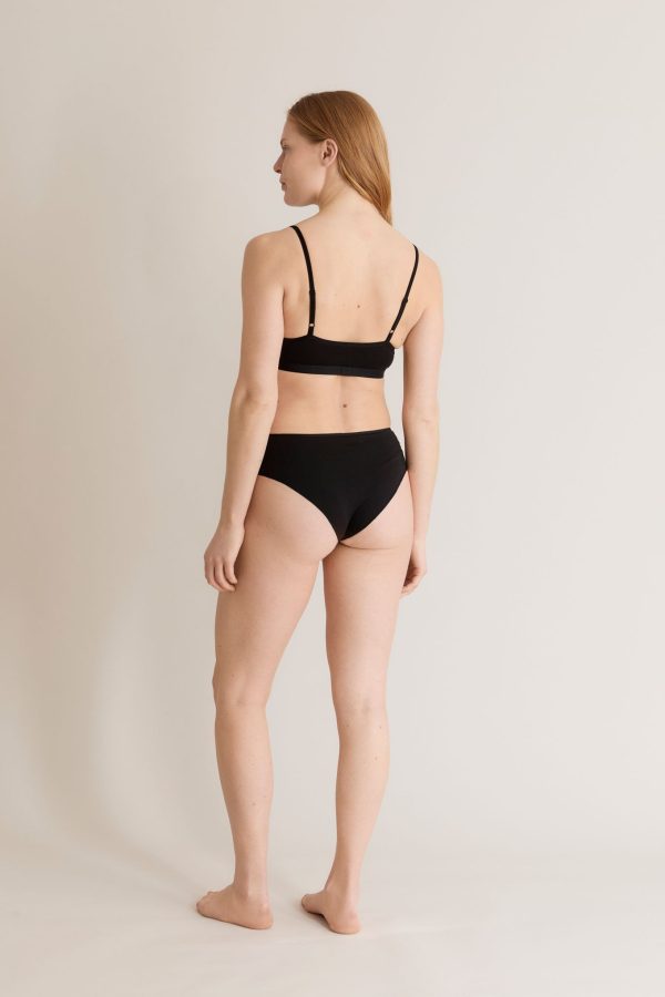 ODETTE Briefs - GOTS Organic Cotton Black For Sale