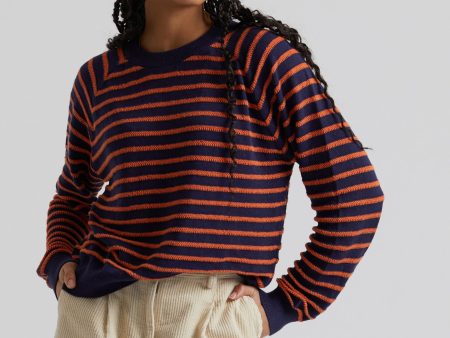 ALMA - Organic Cotton Jumper Dark Navy Online