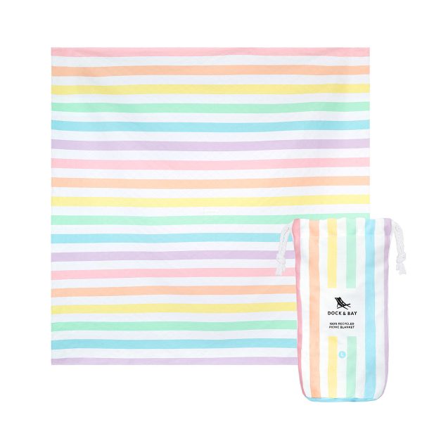 Dock & Bay Picnic Blanket - Unicorn Waves For Discount