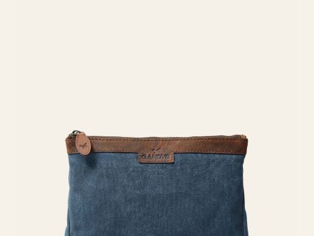 Teal Hampi Cosmetic Bag Cheap