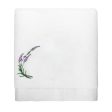 Lavender Embroidery Bath Towel Online