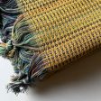 Lale - Hand Loomed Cotton Blanket - Mustard Discount