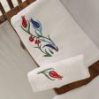 Tulip Embroidery Bath Towel Cheap