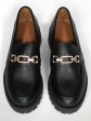 Track Sole Loafers Fashion