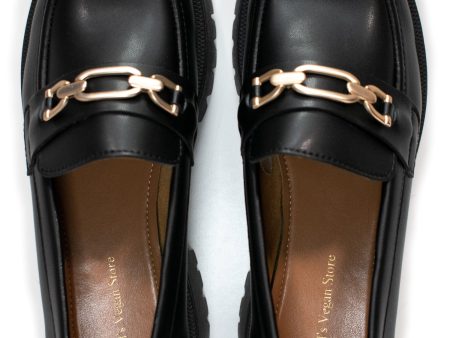 Track Sole Loafers Fashion