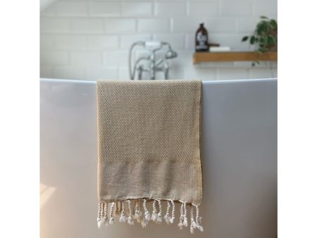 Plain Weave - Hand, Hair and Tea towel - Mustard For Discount