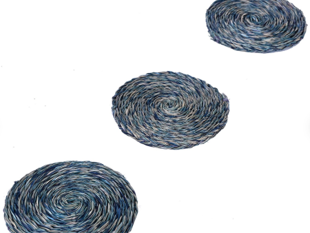 Granite Blue Table Coasters Hot on Sale