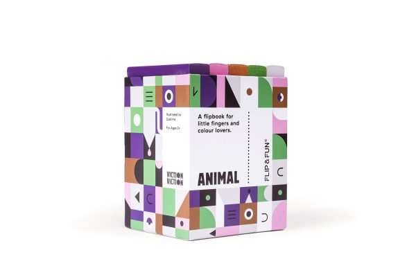 Flip&Fun: Animal Boxset: A Flipbook For Little Fingers And Colour Lovers Online now